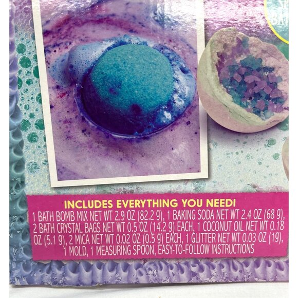 Horizon Group Crystal Bath Bombs Kit For Ages 6+ New - Picture 4 of 4